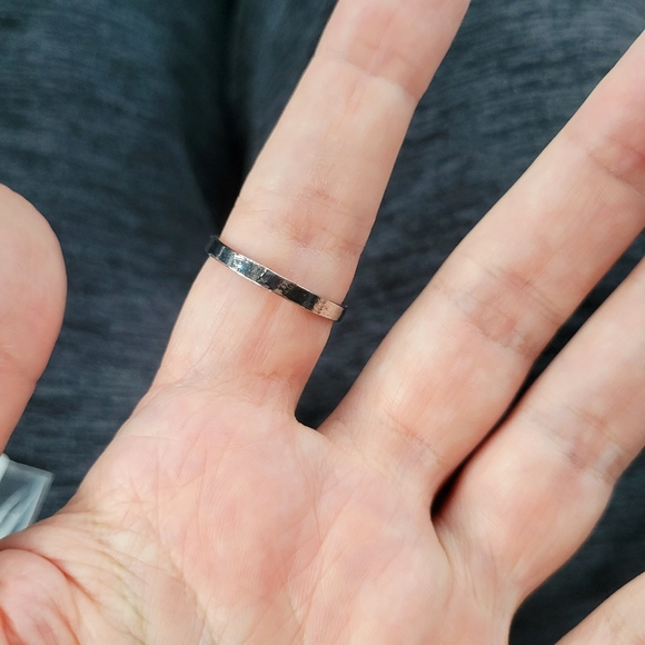 Skeleton Hands Spooky Halloween Silver Ring Size 10 - Picture 7 of 11